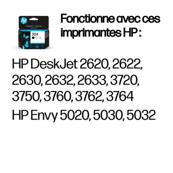 Offre HP 304 Cartouche d’encre noire authentique