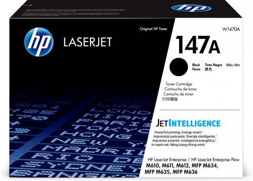 Revendeur officiel Toner HP 147A Black LaserJet Toner Cartridge 10.500 pages
