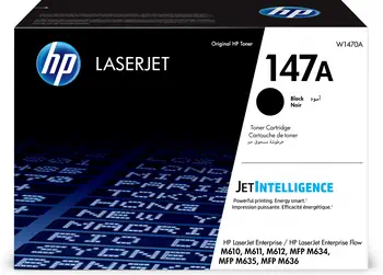 Livraison rapide Cartouche de toner noir HP 147A LaserJet authentique
