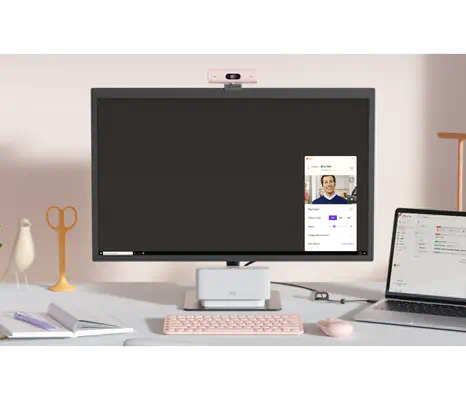 Logitech Brio 500 Logitech - visuel 1 - hello RSE - PERSONNALISEZ VOTRE ESPACE DE TRAVAIL