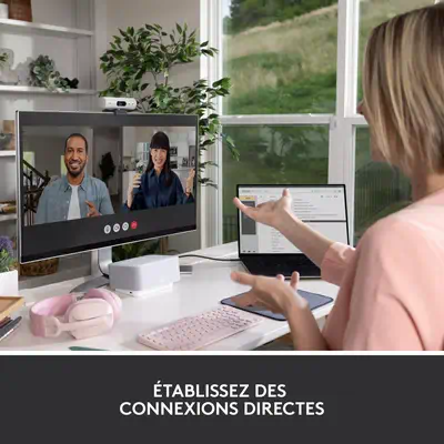Logitech Brio 500 Logitech - visuel 1 - hello RSE - FAITES-VOUS ENTENDRE