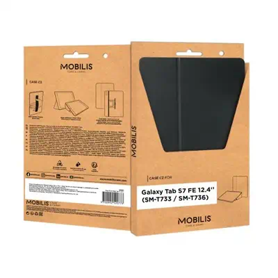 Mobilis 029028 étui pour tablette 31,5 cm (12.4") Folio Noir - Etui et Housse - visuel 2