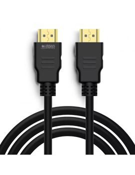 Vente Câble HDMI URBAN FACTORY HDMI to HDMI Cable 4K 1.5m