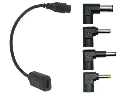 DLH DY-KIT19-HEP câble électrique Noir USB Type-C - Chargeur et alimentation - visuel 1