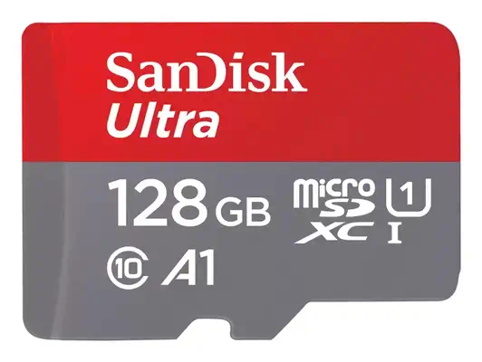 SanDisk Ultra 128 Go MicroSDXC UHS-I Classe 10 - Sandisk - Carte Mémoire - visuel 2