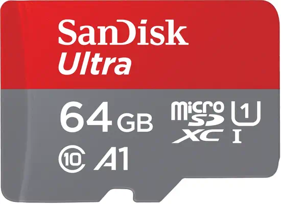 SanDisk Ultra 64 Go MicroSDXC UHS-I Classe 10 - Sandisk - Carte Mémoire - visuel 1
