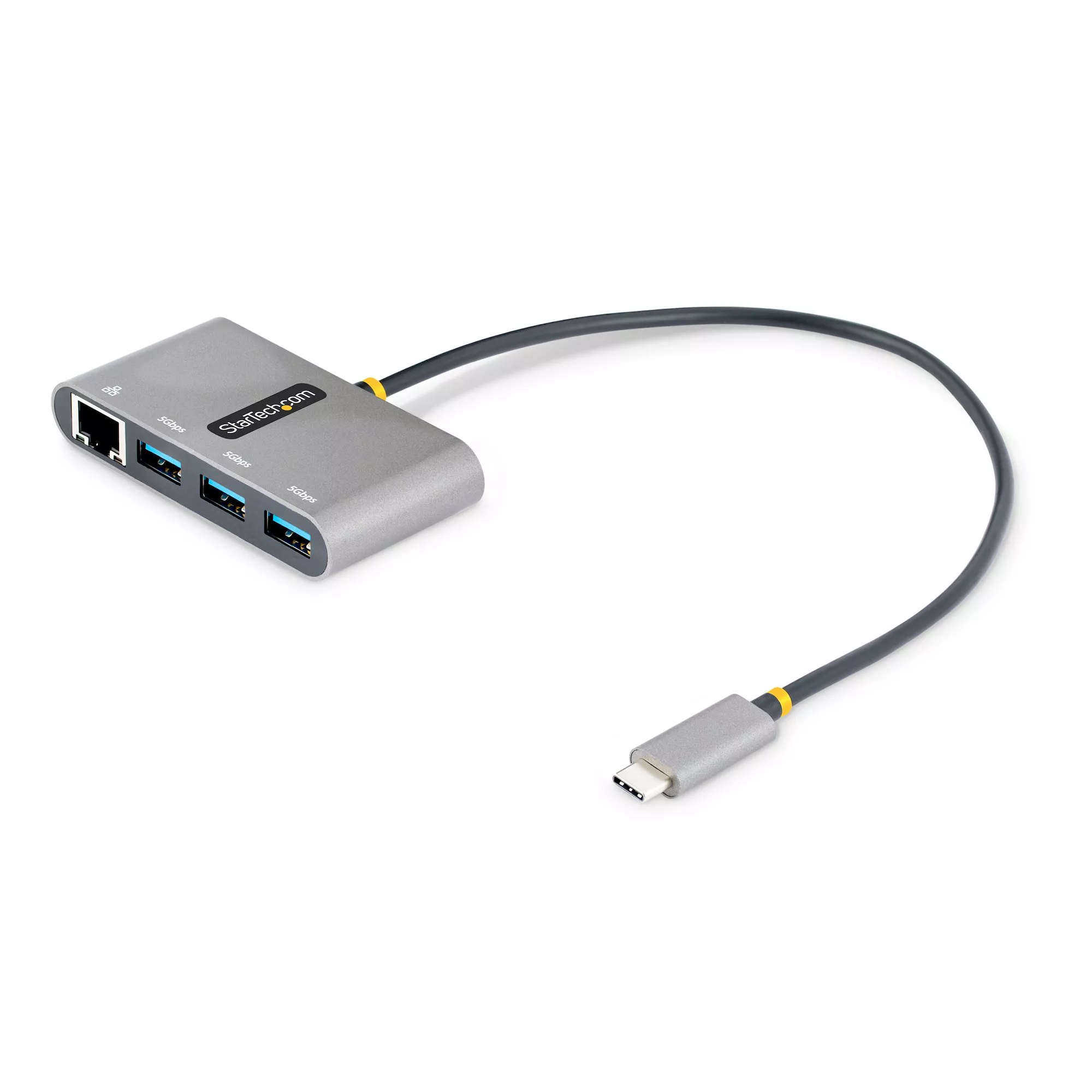 Revendeur officiel StarTech.com Hub USB-C à 3 ports avec Ethernet - 3x USB-A
