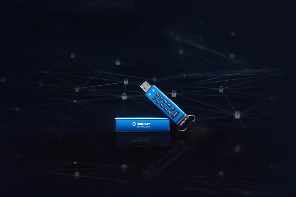 IronKey Keypad 200 de 128 Go, FIPS 140-3 Kingston - visuel 1 - hello RSE - Indépendant du système d'exploitation et de l'appareil