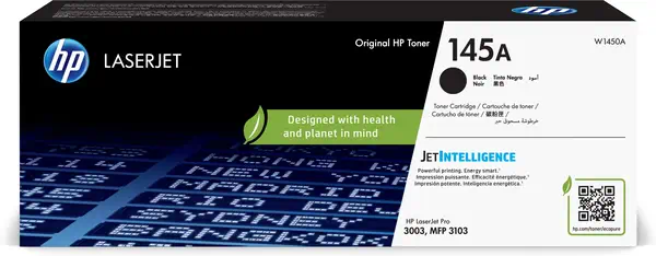 Cartouche de toner LaserJet authentique noir HP 145A - Toner - visuel 1