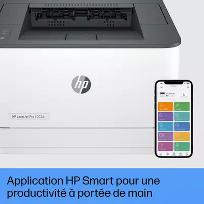 HP LaserJet Pro 3002dn 33ppm Printer HP - visuel 1 - hello RSE - Vitesses d'impression et recto verso rapides