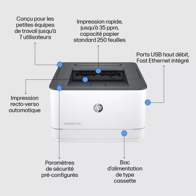 HP LaserJet Pro 3002dn 33ppm Printer HP - visuel 1 - hello RSE - HP JetAdvantage Security Manager en option