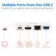 Vente EATON TRIPPLITE USB-C Multiport Adapter - 4K HDMI Tripp Lite au meilleur prix - visuel 4