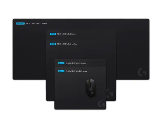 Logitech G G240 Logitech - visuel 1 - hello RSE - Base stable en caoutchouc