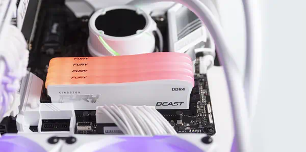 KINGSTON 32Go 3200MT/s DDR4 CL16 DIMM Kit of 2 FURY - Kingston - Mémoire - visuel 8
