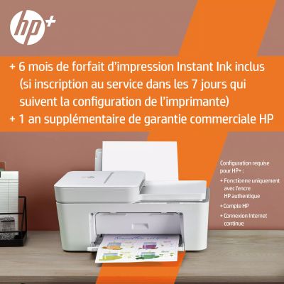 HP DeskJet 4120e All-in-One A4 color 5.5ppm Print HP - visuel 1 - hello RSE - Configuration simple. Impression simple.