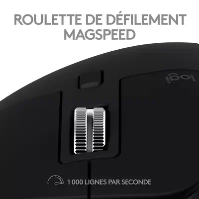 Logitech 910-006571 souris Bureau Droitier Bluetooth Laser 8000 Logitech - visuel 1 - hello RSE - LE CONFORT ALLIÉ AUX CLICS DISCRETS