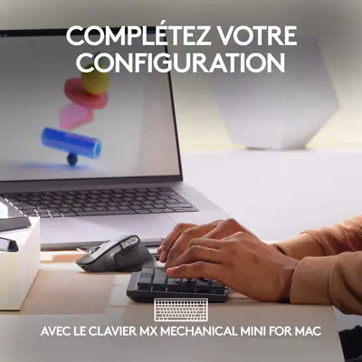 Logitech 910-006571 souris Bureau Droitier Bluetooth Laser 8000 Logitech - visuel 1 - hello RSE - CONNEXION INSTANTANÉE, RECHARGE RAPIDE