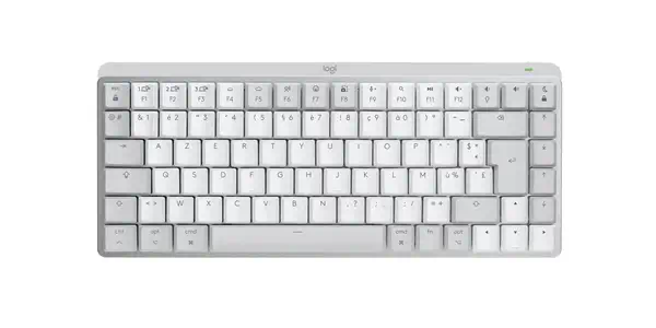 Logitech 920-010795 clavier Bureau Bluetooth AZERTY Français Gris, Logitech - visuel 1 - hello RSE - SAISIE MÉCANIQUE, DISPOSITION DES TOUCHES MAC