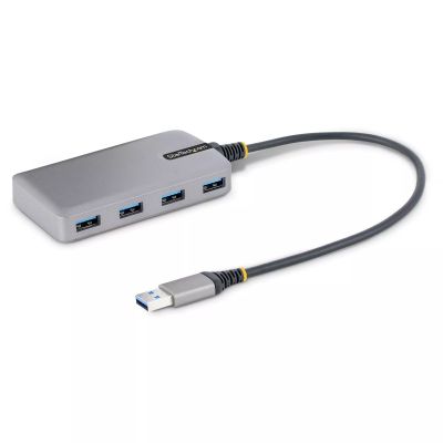 Achat StarTech.com Hub USB 4 Ports - USB 3.0 5Gbps, Alimenté par Bus - Hub USB-A vers 4x USB-A avec entrée d'alimentation auxiliaire en option - Hub USB 3.0 pour PC Portable avec Câble de 30 cm - Hub USB Portable sur hello RSE