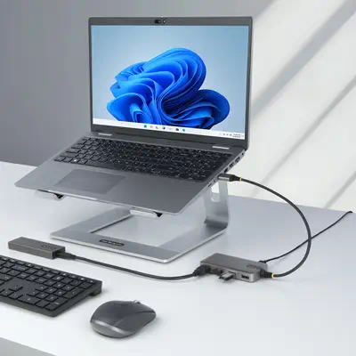 Hub USB 4 Ports - USB 3.0 5Gbps, Alimenté par Bus - Hub USB-A vers 4x USB-A avec entrée d'alimentati - StarTech - Station d'accueil pour portable - visuel 10