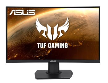 Achat ASUS TUF Gaming VG24VQE Curved Gaming Monitor 23.6p VA WLED FHD 16:9 au meilleur prix