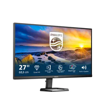 Philips 5000 series 27E1N5500LA/00 écran plat de PC 68,6 cm (27") 2560 x 1440 pixels Quad HD LCD Noi - Ecran Ordinateur - visuel 2