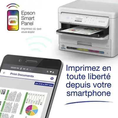 Epson WorkForce Pro WF-C5390DW - Imprimante Jet d'encre et photo - visuel 7