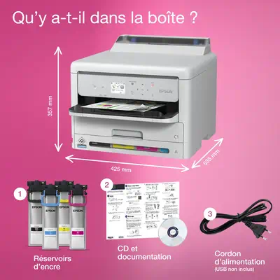 Epson WorkForce Pro WF-C5390DW - Imprimante Jet d'encre et photo - visuel 2