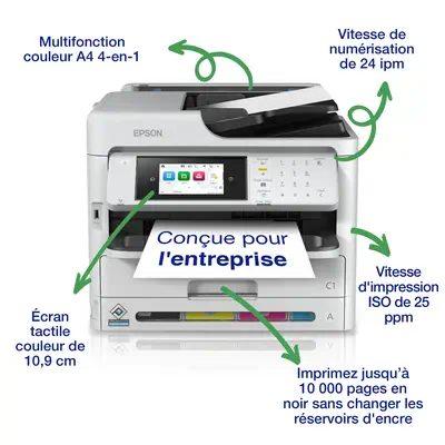 Epson WorkForce Pro WF-C5890DWF Jet d'encre A4 4800 x 1200 DPI 34 ppm Wifi - Multifonctions Jet d'encre - visuel 10