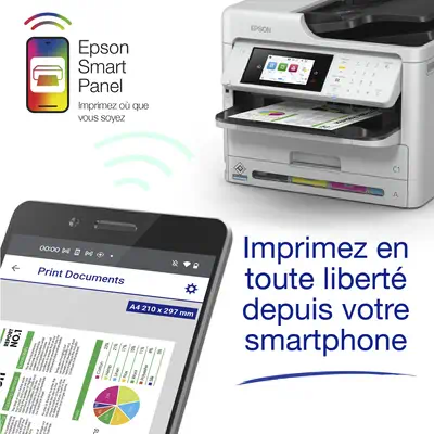 Epson WorkForce Pro WF-C5890DWF Jet d'encre A4 4800 x 1200 DPI 34 ppm Wifi - Multifonctions Jet d'encre - visuel 5