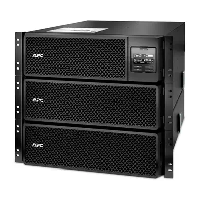 APC Smart-UPS On-Line SRT8KRMXLI - 8kW/VA, 6x C13 + 4x C19 + sortie monophasée câblée, montable en r - Onduleur - visuel 5