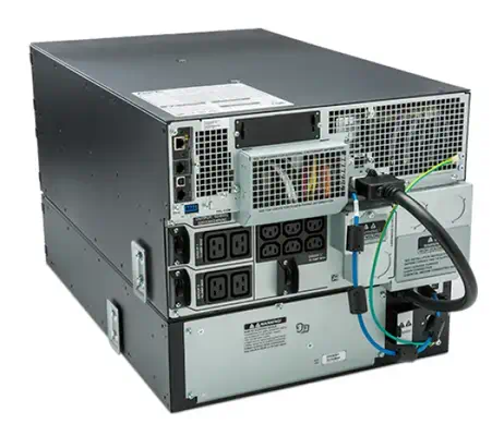 APC Smart-UPS On-Line SRT8KRMXLI - 8kW/VA, 6x C13 + 4x C19 + sortie monophasée câblée, montable en r - Onduleur - visuel 9