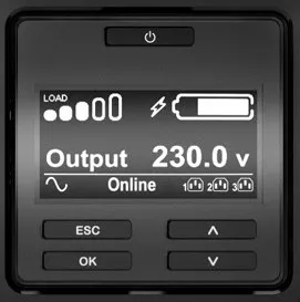 APC SRT3000RMXLW-IEC alimentation d'énergie non interruptible Double-conversion (en ligne) 3 kVA 270 - Onduleur - visuel 7