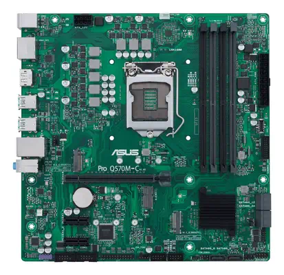 ASUS PRO Q570M-C/CSM Intel Q570 LGA 1200 (Socket H5) micro ATX - Asus - Carte mère - visuel 2