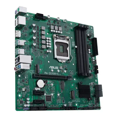 ASUS PRO Q570M-C/CSM Intel Q570 LGA 1200 (Socket H5) micro ATX - Asus - Carte mère - visuel 3
