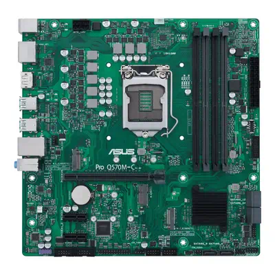 ASUS PRO Q570M-C/CSM Intel Q570 LGA 1200 (Socket H5) micro ATX - Asus - Carte mère - visuel 1