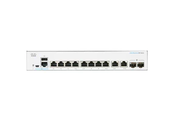 Cisco CBS350 Géré L3 Gigabit Ethernet (10/100/1000) Connexion Ethernet, supportant l'alimentation vi - Switchs et Hubs - visuel 2