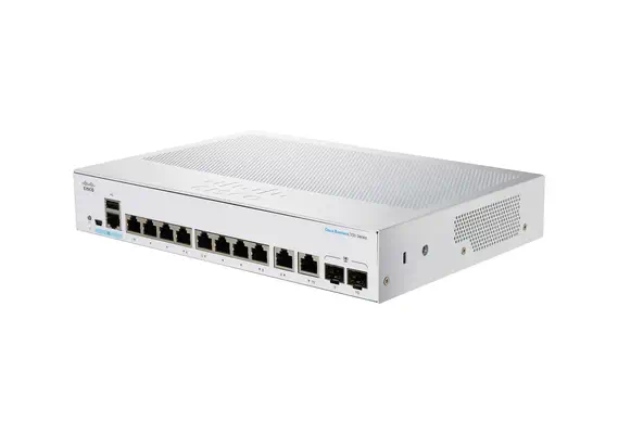 Cisco CBS350 Géré L3 Gigabit Ethernet (10/100/1000) Connexion Ethernet, supportant l'alimentation vi - Switchs et Hubs - visuel 1