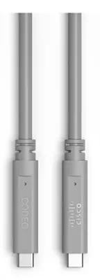Cisco CAB-USBC-AC-9M= câble USB USB 3.2 Gen 1 (3.1 Gen 1) 5 Gbit/s 60 W Gris - Visioconférence - visuel 2