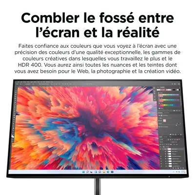 Écran HP Z24q G3 QHD HP - visuel 1 - hello RSE - Une créativité lumineuse