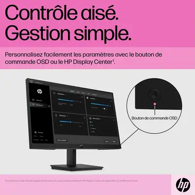 Écran FHD HP P22 G5 HP - visuel 1 - hello RSE - Une conception éco-responsable