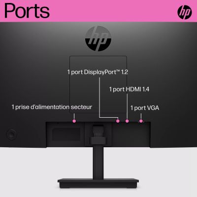 HP P22 G5 21.5p FHD Monitor IPS 1920x1080 HP - visuel 1 - hello RSE - Support de montage pour ordinateurs HP B200