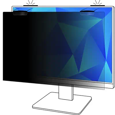 Filtre de confidentialité pour moniteur plein écran avec attache magnétique COMPLY™ 21.5 po (546 mm) - 3M - Protection d'écran et Filtre - visuel 5