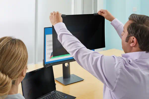 Filtre de confidentialité pour moniteur plein écran avec attache magnétique COMPLY™ 24 po (609 mm),  - 3M - Protection d'écran et Filtre - visuel 4
