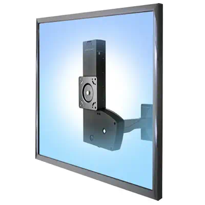 Ergotron 61-113-085 support d'écran plat pour bureau 106,7 cm (42") Mur Noir - Support Fixe & Mobile - visuel 2