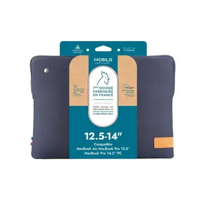 Mobilis 069001 sacoche d'ordinateurs portables 35,6 cm (14") Housse Bleu - Sacoche & Housse - visuel 4