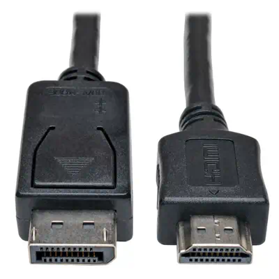 Vente Câble HDMI EATON TRIPPLITE DisplayPort to HDMI Adapter Cable M/M