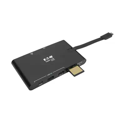 Tripp Lite U442-DOCK3-B station d'accueil Avec fil USB Tripp Lite - visuel 1 - hello RSE - Prend en charge le mode alternatif USB-C DisplayPort pour transmettre des signaux audio et vidéo