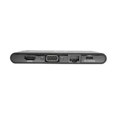 Tripp Lite U442-DOCK3-B station d'accueil Avec fil USB Tripp Lite - visuel 1 - hello RSE - Les ports USB connectent les claviers, les clés USB et autres périphériques