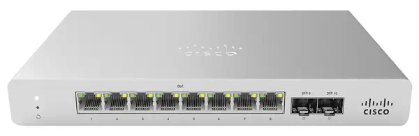 Cisco Meraki MS120-8LP Géré L2 Gigabit Ethernet (10/100/1000) Connexion Ethernet, supportant l'alime - Switchs et Hubs - visuel 1